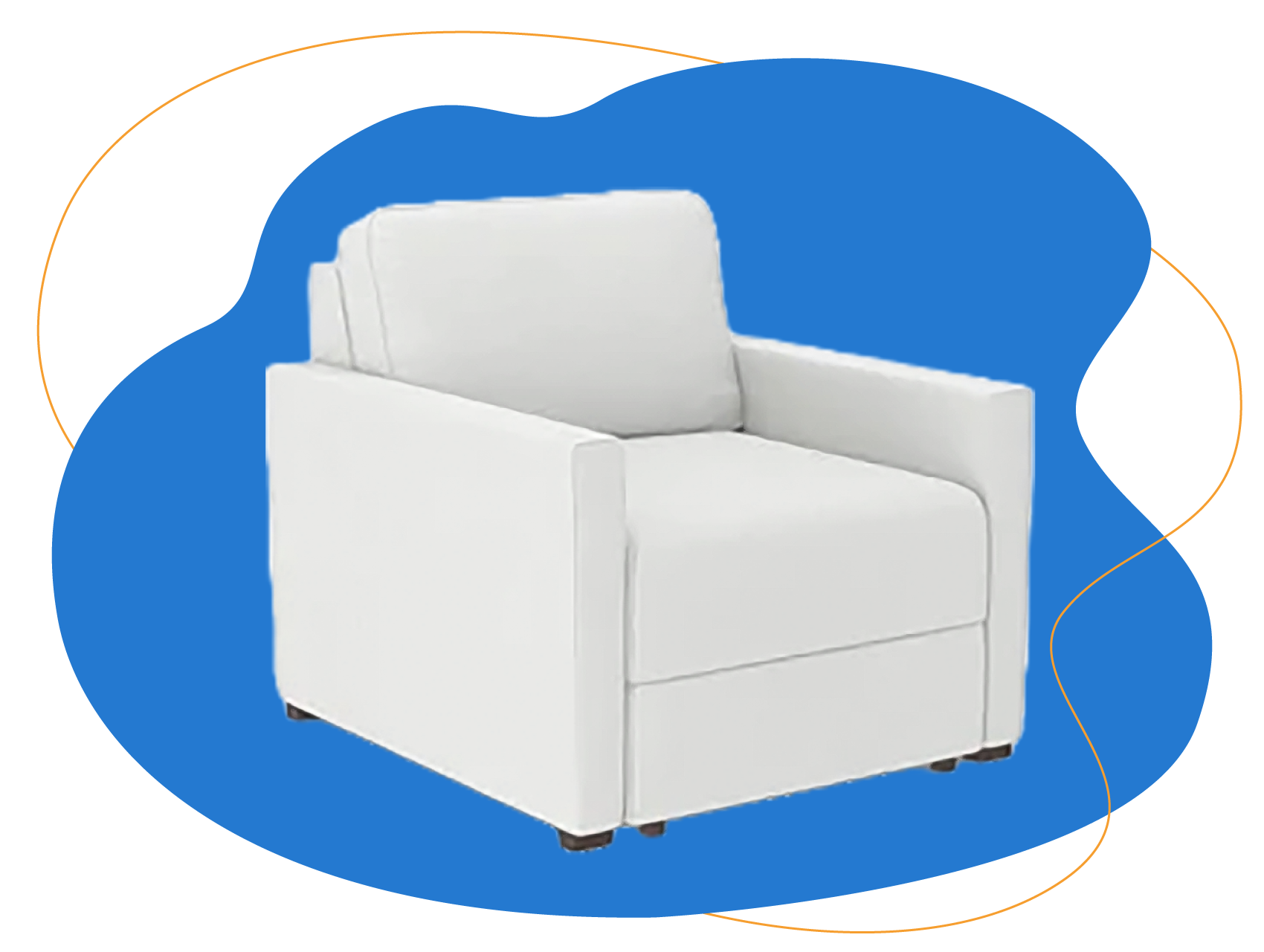 cocoon chair bed closed